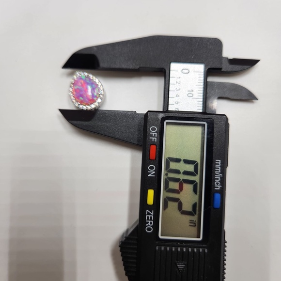 Natural Opal Urn Pendant, Keepsake Jewelry to hold ashes, Ash holder urn jewelry - Picture 3 of 7